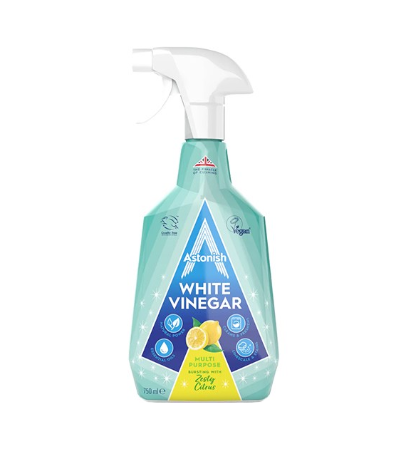 Astonish White Vinegar Zesty Citrus Spr 750ml