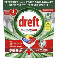 Dreft Platinum Plus All in One Citron 25szt 388g