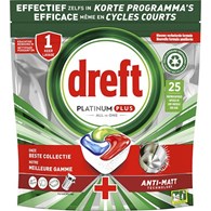 Dreft Platinum Plus All in One Tabs 25szt 388g
