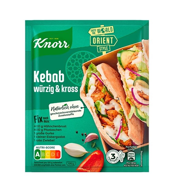 Knorr Fix Kebab Wurzig & Kross 30g