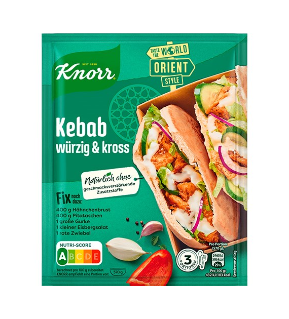 Knorr Fix Kebab Wurzig & Kross 30g