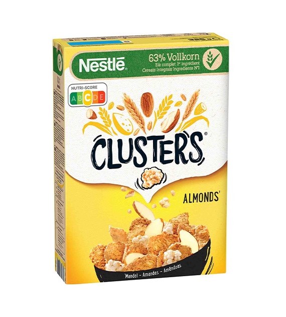 Nestle Clusters Almonds Płatki 325g