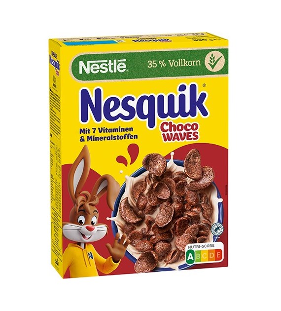 Nestle Nesquik Choco Waves Płatki 330g