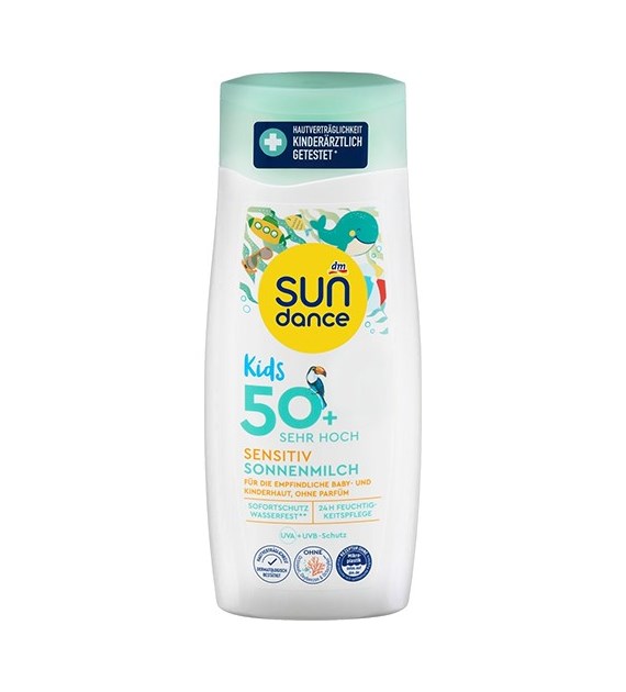 Sun Dance Kids 50+ Hoch Sensitiv Sonnenmilch 200ml