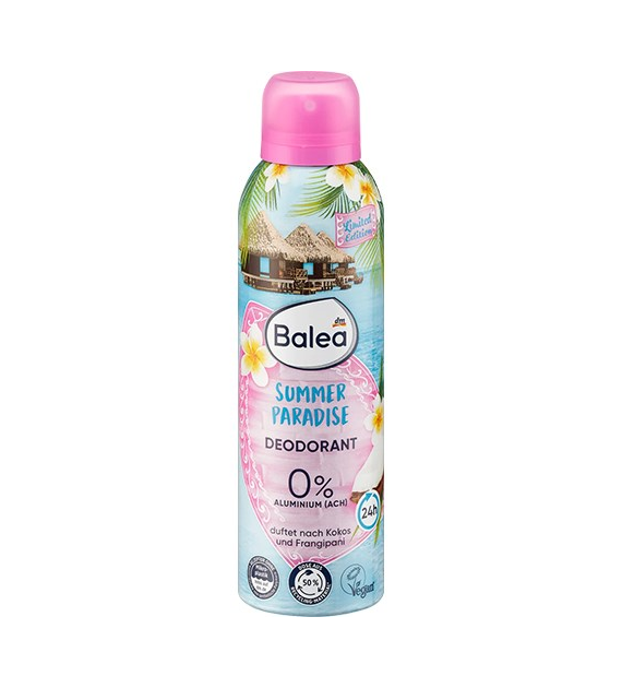 Balea Summer Paradise Kokos Frangipani Deo 200ml