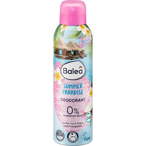 Balea Summer Paradise Kokos Frangipani Deo 200ml