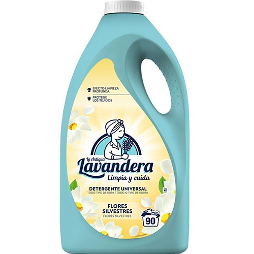 Lavandera Universal Flores Silvestres Gel 90p 4,5L