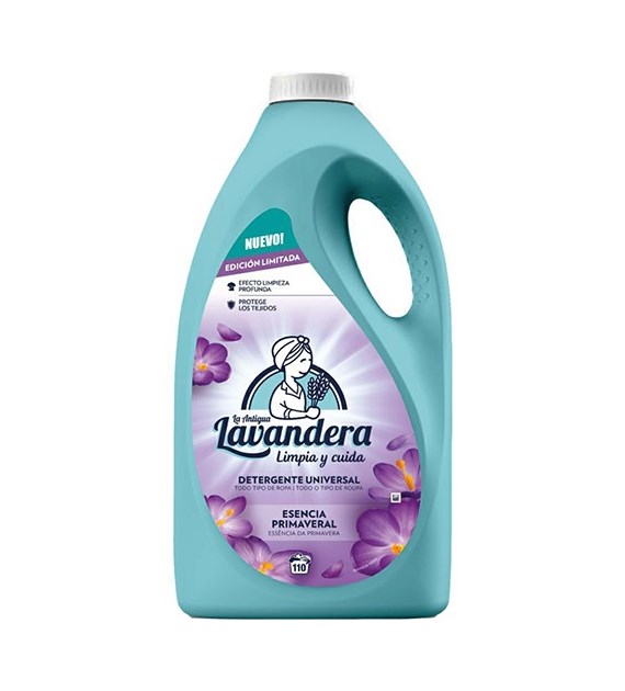 Lavandera Universal Esencia Primaver Gel 110p 4,9L
