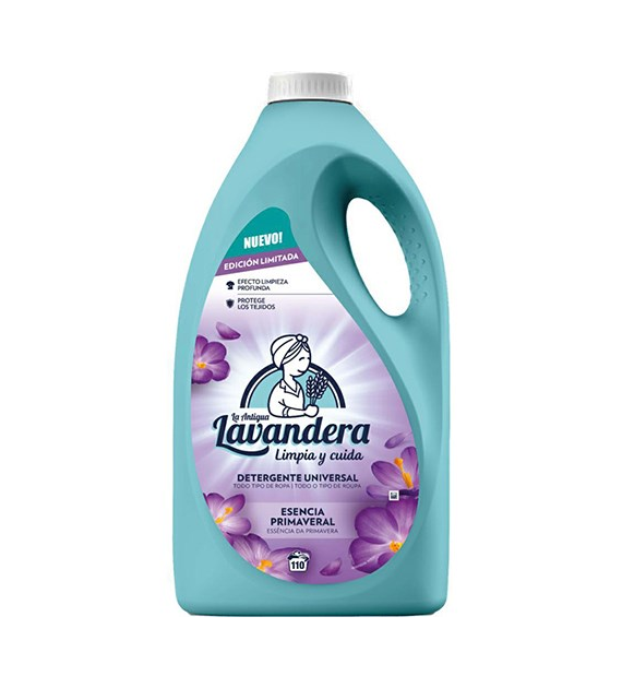 Lavandera Universal Esencia Primaver Gel 110p 4,9L