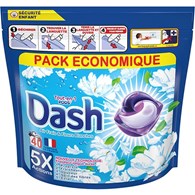 Dash Tout-en-1 Pods Air Frais & Blanches 40p 776g