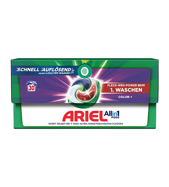 Ariel All in 1 Pods Color+ Fleck-weg 30p 612g