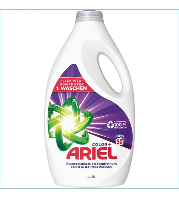 Ariel Color+ Gel 50p 2,5L