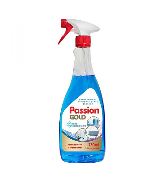 Passion Gold Glasreiniger Niebieski Spr 750ml