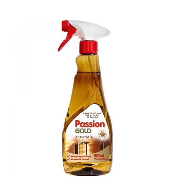 Passion Gold Antistatic Mobelpflege Spr 500ml