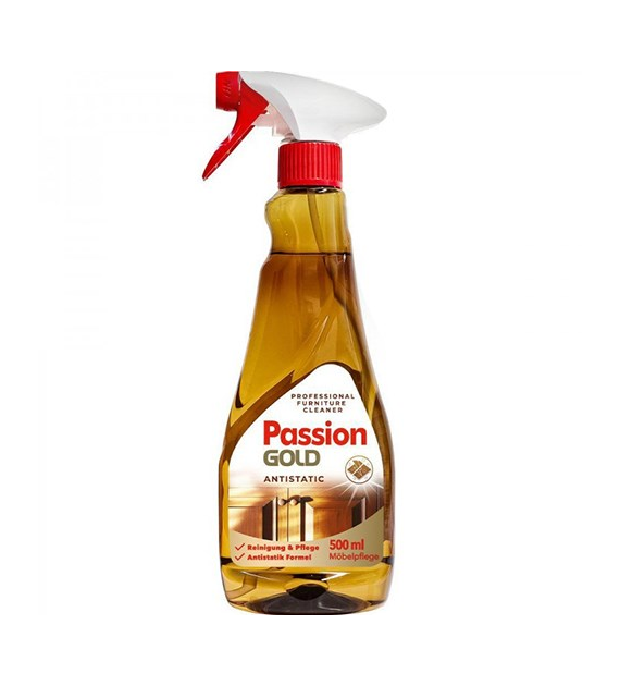 Passion Gold Antistatic Mobelpflege Spr 500ml