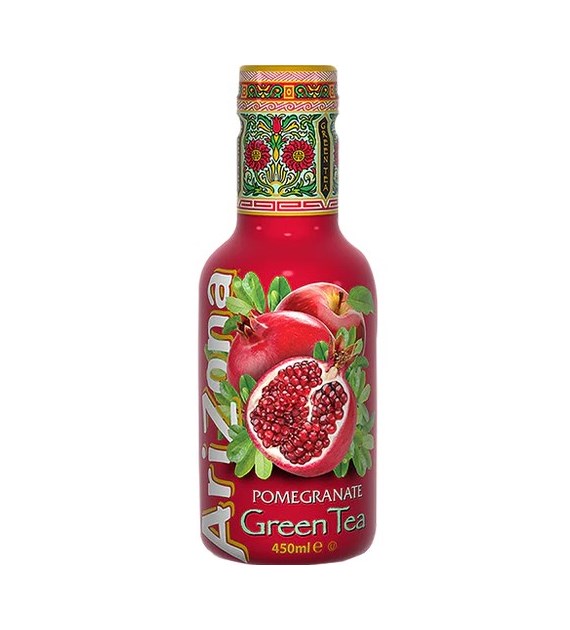 Arizona Green Tea Pomegranate 450ml