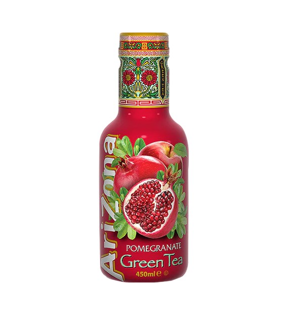 Arizona Green Tea Pomegranate 450ml