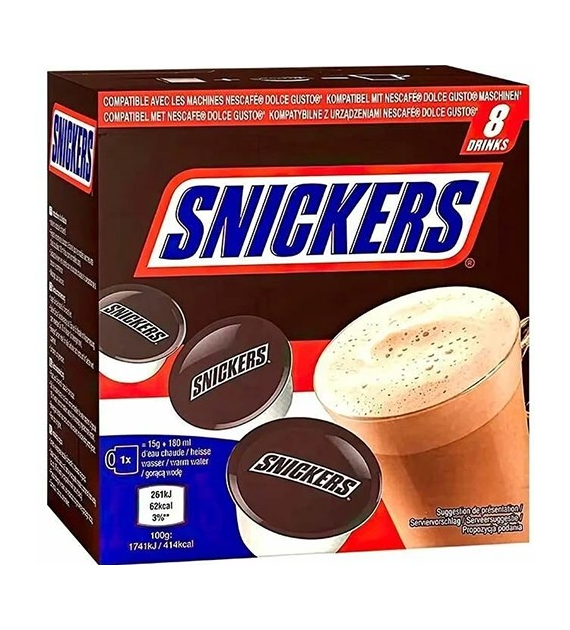 Snickers Kapsułki 8szt 120g