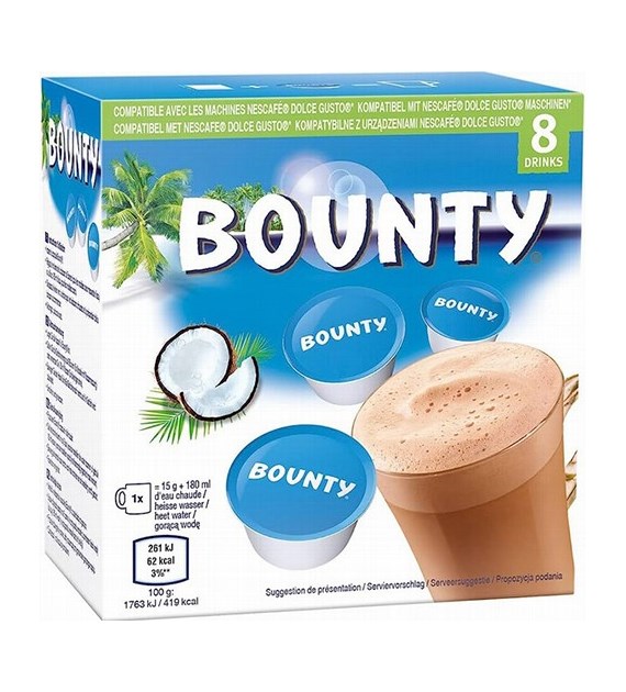 Bounty Kapsułki 8szt 120g