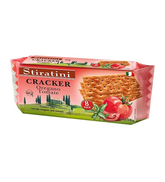 Stiratini Cracker Oregano Tomate 250g