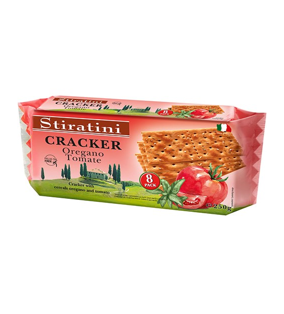 Stiratini Cracker Oregano Tomate 250g