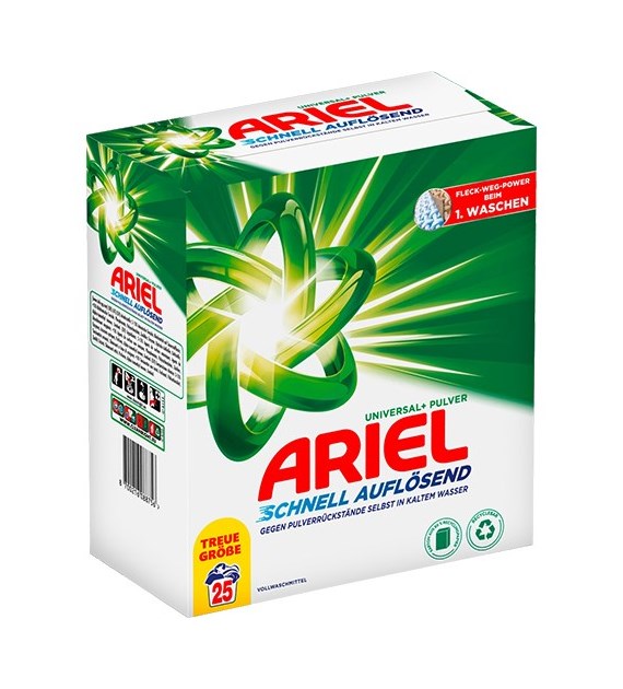 Ariel Universal+ Proszek 25p 1,5kg