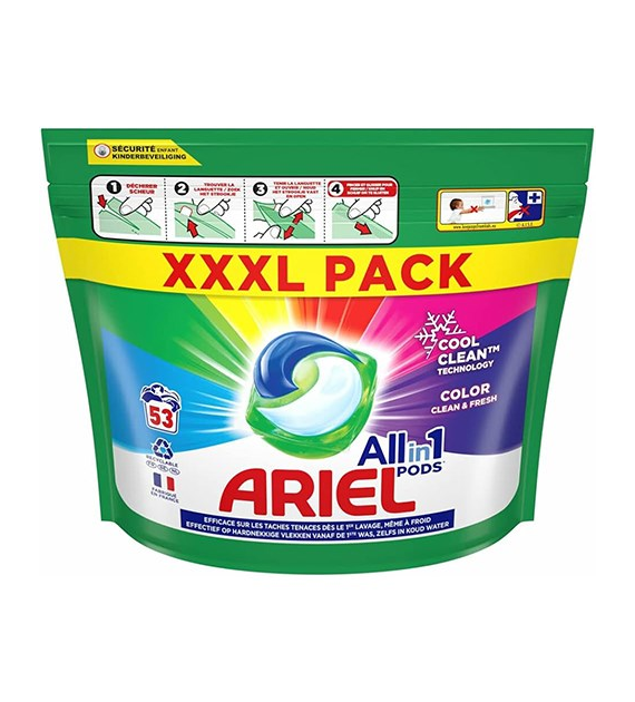 Ariel All in 1 Pods Color 53p 1,1kg