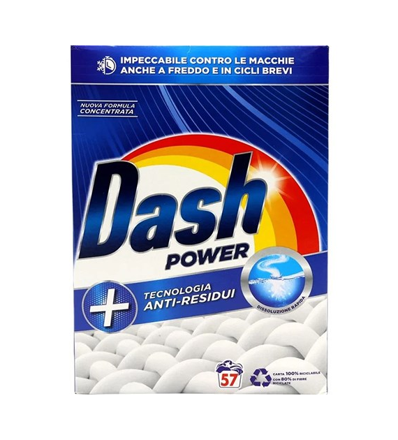 Dash Power Tecnologia Anti-Residui Prosz 57p 2,8kg
