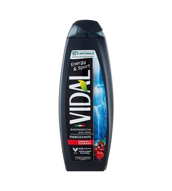 Vidal Energy & Sport Bagnodoccia do Kąpieli 600ml