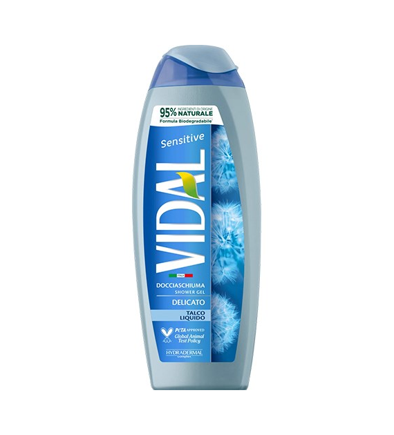 Vidal Sensitive Talco Bagnodoccia do Kąpieli 600ml