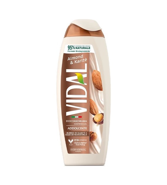 Vidal Almond & Karite Docciaschiuma Gel 250ml