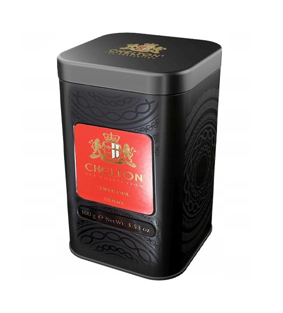Chelton Ceylon Tea Super Opa Herbata Puszka 100g