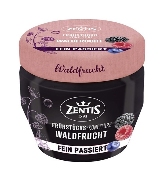Zentis Waldfrucht Owoce Leśne Fein Dżem 230g