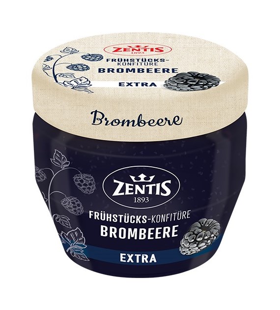Zentis Brombeere Jeżyna Extra Dżem 230g