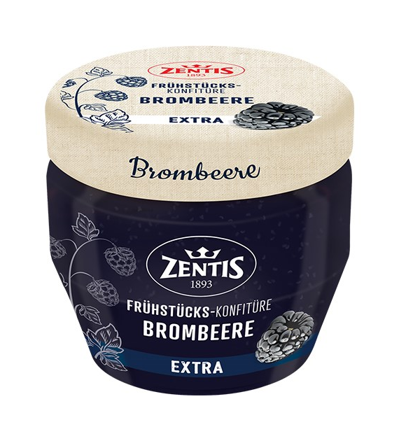 Zentis Brombeere Jeżyna Extra Dżem 230g