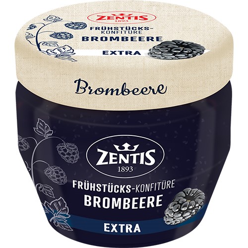 Zentis Brombeere Jeżyna Extra Dżem 230g