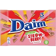 Daim Limited Edition Strawberry Flavour 3pack 84g