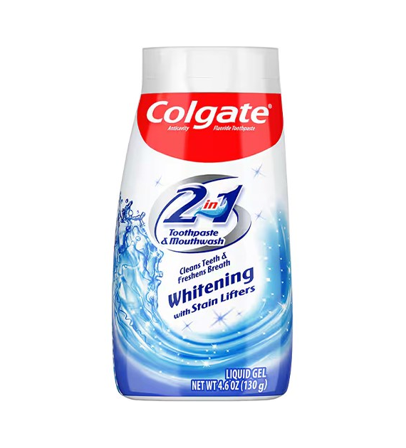 Colgate 2in1 Paste & Mouthwash Whitening 100ml