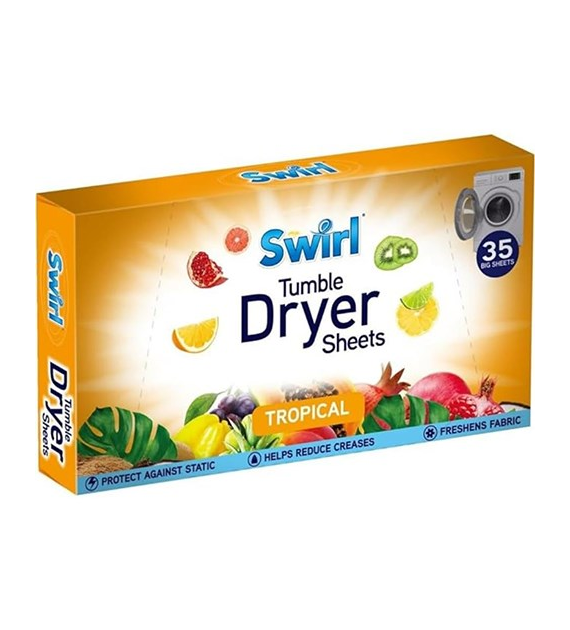 Swirl Tropical Chusteczki do Suszarki 35szt