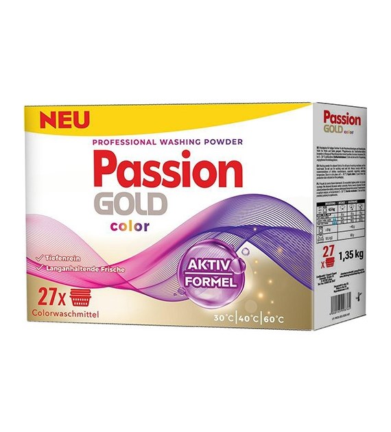 Passion Gold Color Proszek 27p 1,3kg