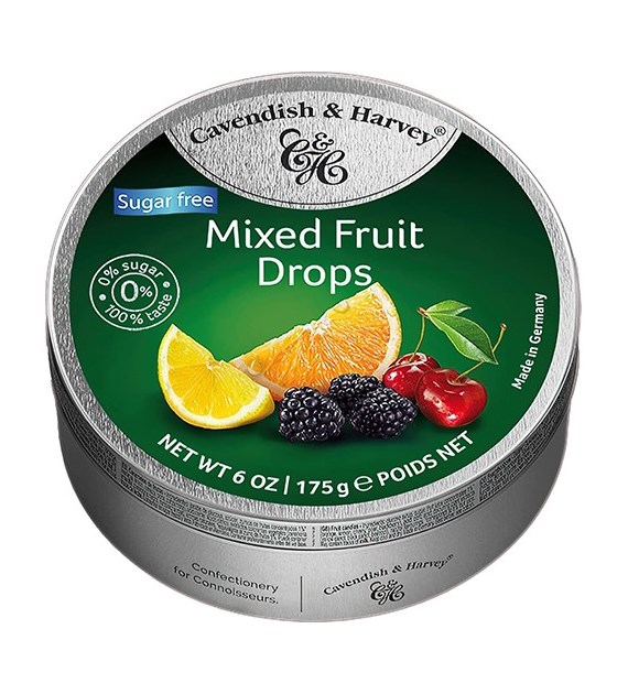C&H Sugar Free Mixed Fruit Drops 175g