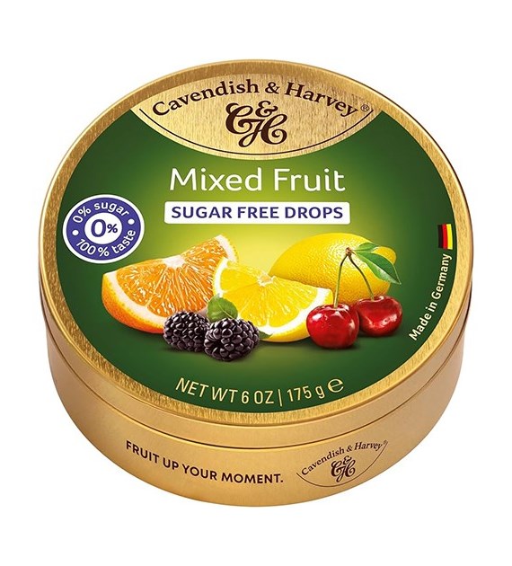 C&H Sugar Free Mixed Fruit Drops 175g