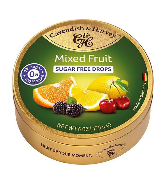 C&H Sugar Free Mixed Fruit Drops 175g