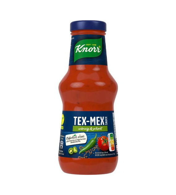 Knorr Tex-Mex Wurzig & Pikant Sos 250ml