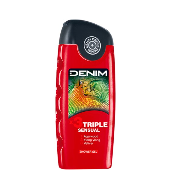 Denim Tribe Triple Sensual Shower Gel 250ml