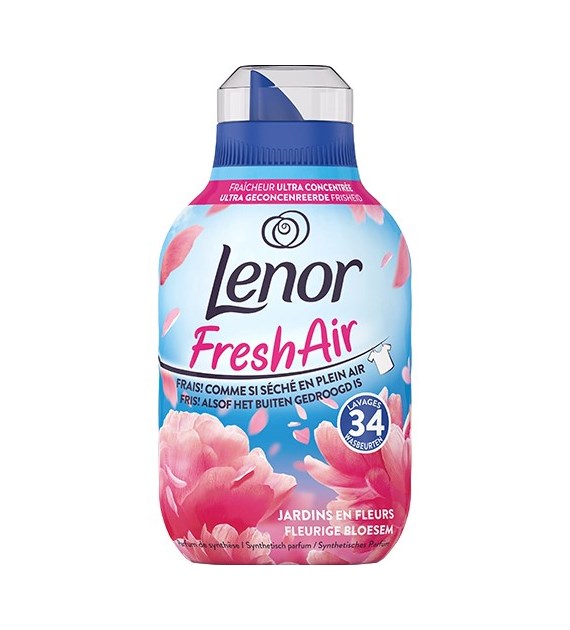 Lenor Fresh Air Jardins en Fleurs Płuk 34p 476ml