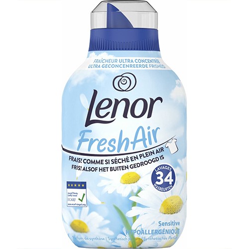 Lenor Fresh Air Sensitive Płuk 34p 476ml