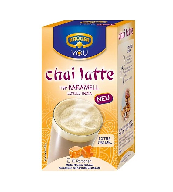 Kruger Chai Latte Karamell Lovely India 10szt 250g