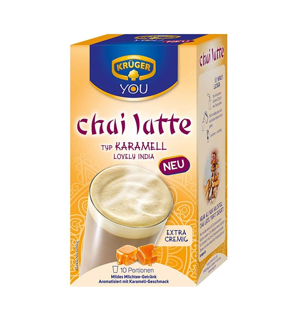 Kruger Chai Latte Karamell Lovely India 10szt 250g