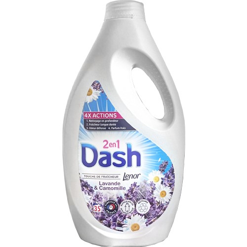 Dash 2en1 Lavande & Camomile Gel 35p 1,7L